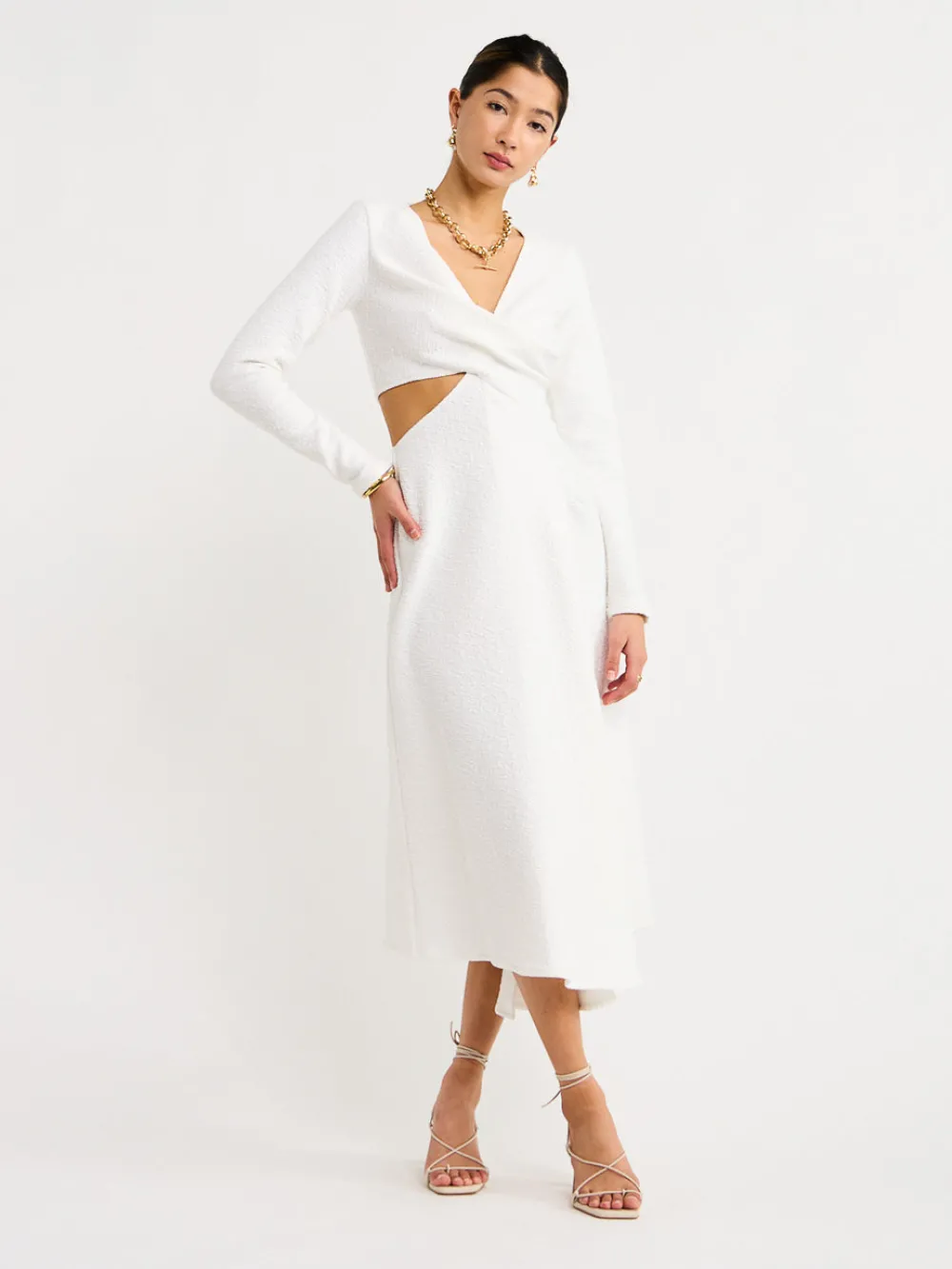 One Fell Swoop Roisin Midi Dress in^ Bump Friendly