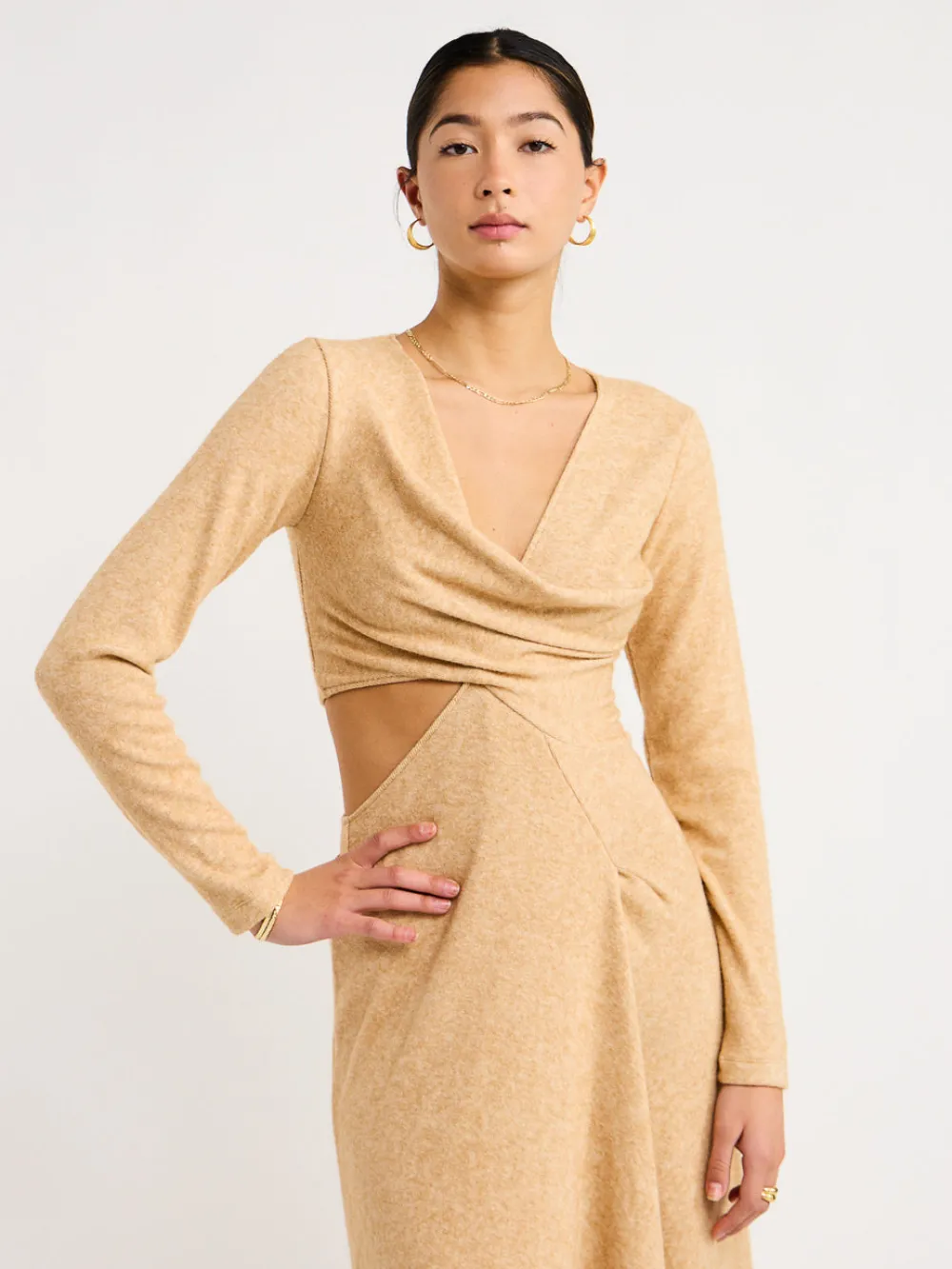 One Fell Swoop Roisin Midi Dress in^ Bump Friendly | Midi