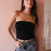 One Of Others Lima Strapless Top in^ Party