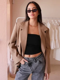 One Of Others Lima Strapless Top in^ Party