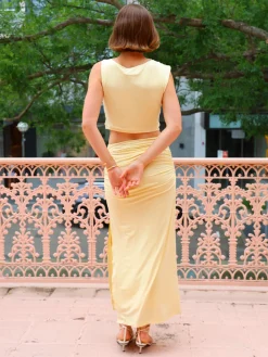 One Of Others Patitz Skirt in^ Party | Black Tie