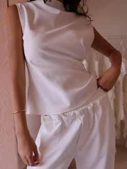 One Of Others Simmons Pant in^ White Edit