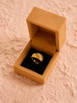 Porter Wave Croissant Ring in^ Party | Jewellery