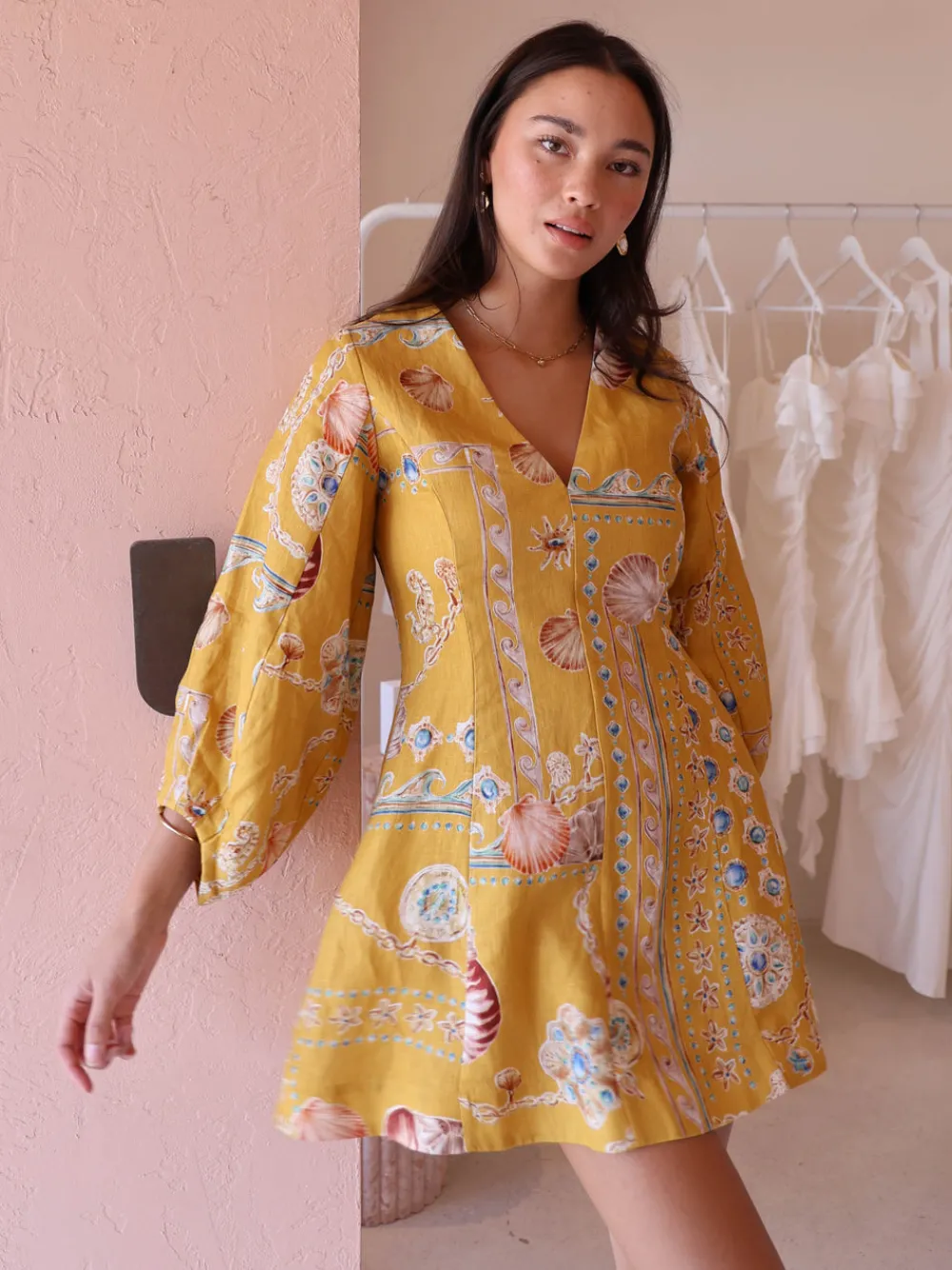 Roame Cassandra Dress in^ Party | Mini