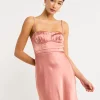 Shona Joy Corded Ruched Mini Dress in^ Mini